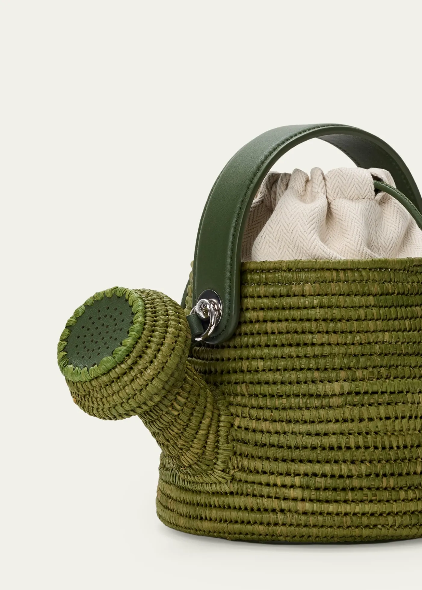 Loewex Paula's Ibiza Raffia Watering Can Crossbody Bag