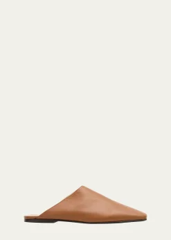 Loro PianaAlba Lambskin Flat Mules