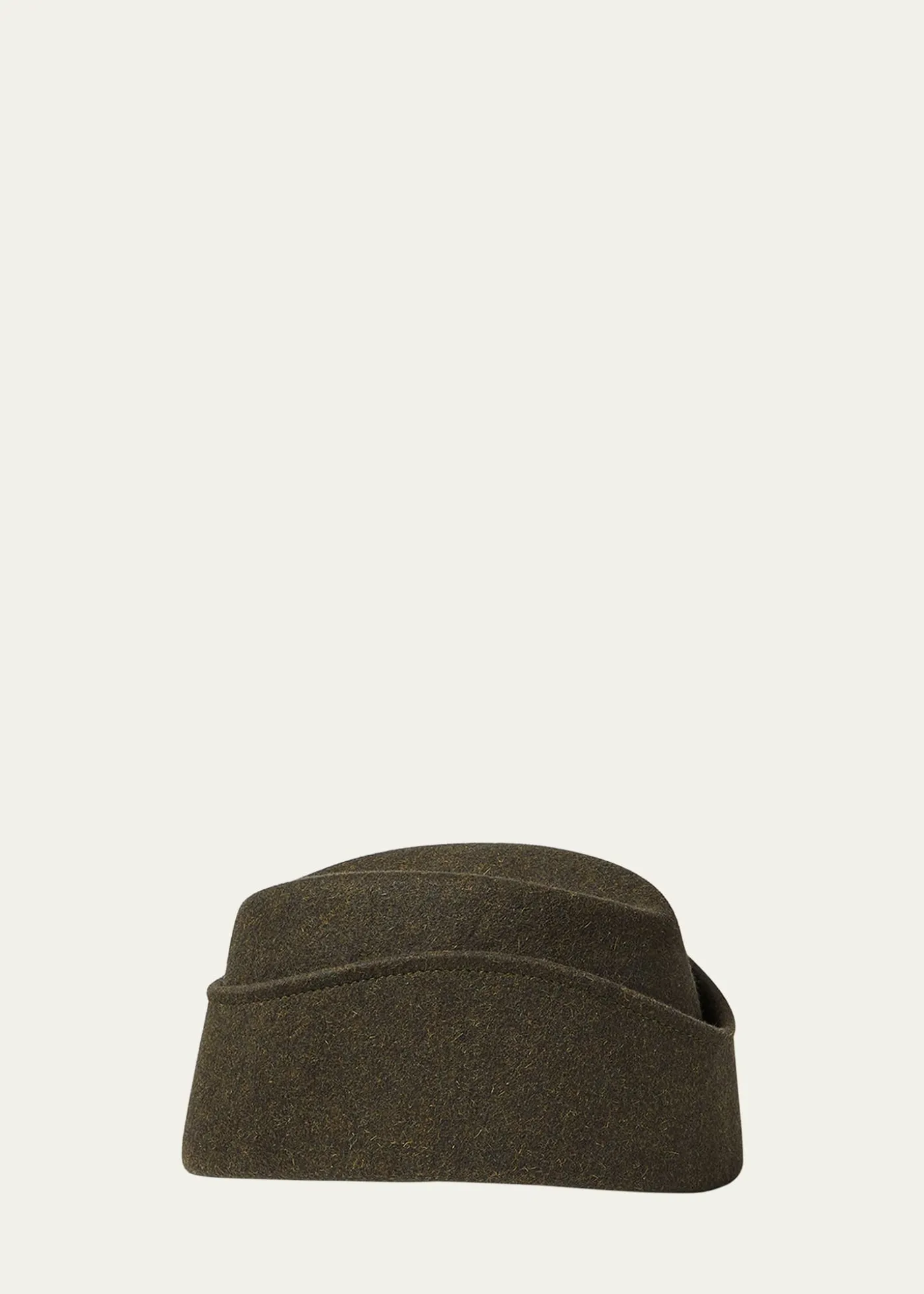 Loro PianaAngie Rabbit Felt Side Cap