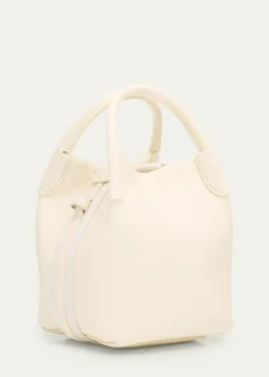 Loro PianaBale Micro Grain Leather Crossbody Bag