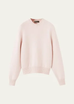Loro PianaClassic Baby Cashmere Crewneck Sweater
