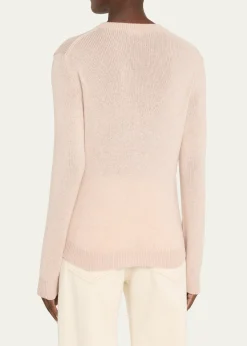 Loro PianaFobello Crewneck Baby Cashmere Top