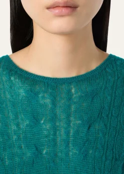 Loro PianaKudle Cashmere-Silk Crewneck Sweater