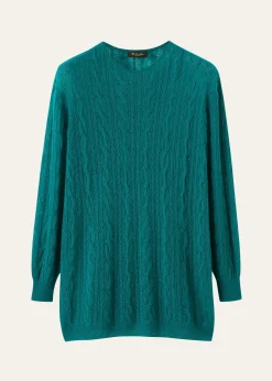 Loro PianaKudle Cashmere-Silk Crewneck Sweater