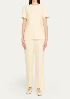 Loro PianaMitch Wool-Silk Trousers