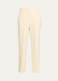 Loro PianaMitch Wool-Silk Trousers