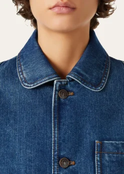 Loro PianaNichi Denim Silk Jacket