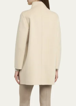 Loro PianaScotty Double Baby Cashmere Single-Breasted Coat