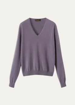 Loro PianaSergio V-Neck Cashmere Sweater