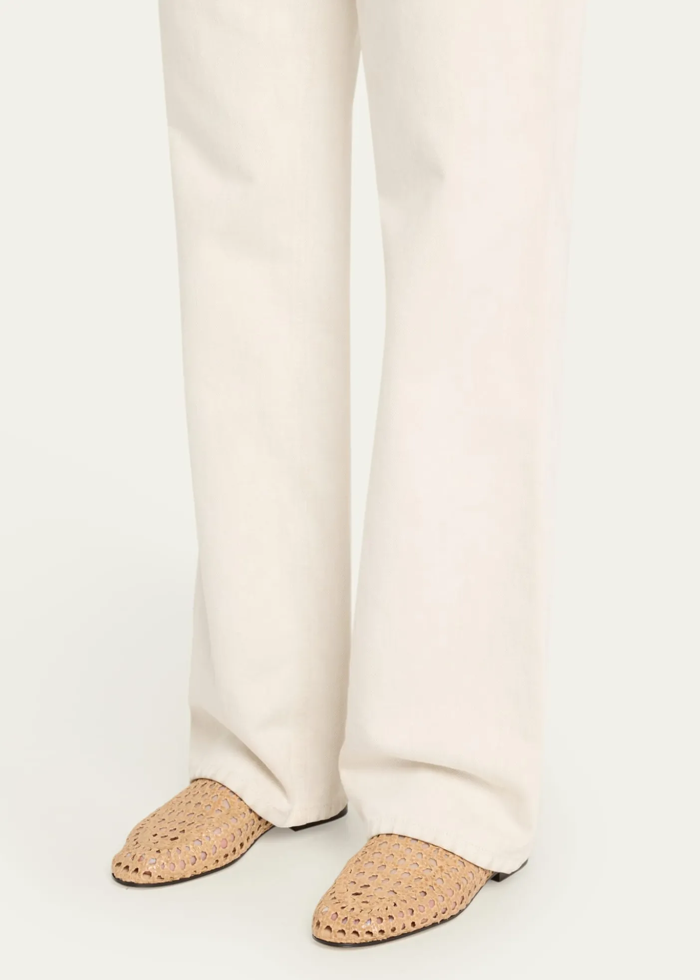 Loro PianaWoven Leather Slip-On Loafers