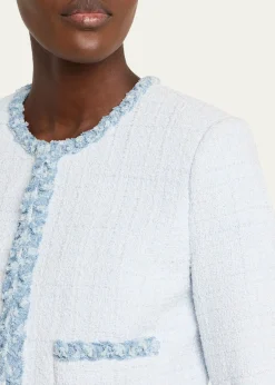 LoveShackFancyAzula Tweed Jacket