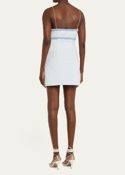 LoveShackFancyNovara Tweed Mini Dress