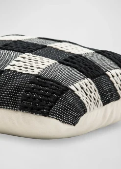 MacKenzie-ChildsBuffalo Check Outdoor Pillow
