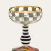 MacKenzie-ChildsCarnival Couple Sterling Glass