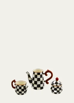 MacKenzie-ChildsCourtly Check Stackable Coffee Set