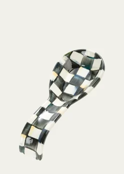 MacKenzie-ChildsCourtly Check Enamel Spoon Rest