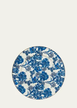 MacKenzie-ChildsEnglish Garden Enamel Serving Platter Royal