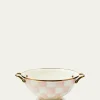 MacKenzie-Childs Rosy Check Almost Everything Bowl