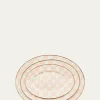 MacKenzie-Childs Rosy Check Small Oval Platter