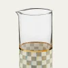 MacKenzie-ChildsSterling Check Mixing Glass
