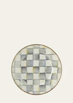 MacKenzie-ChildsSterling Check Salad Plate