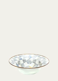 MacKenzie-ChildsSterling Check Serving Bowl