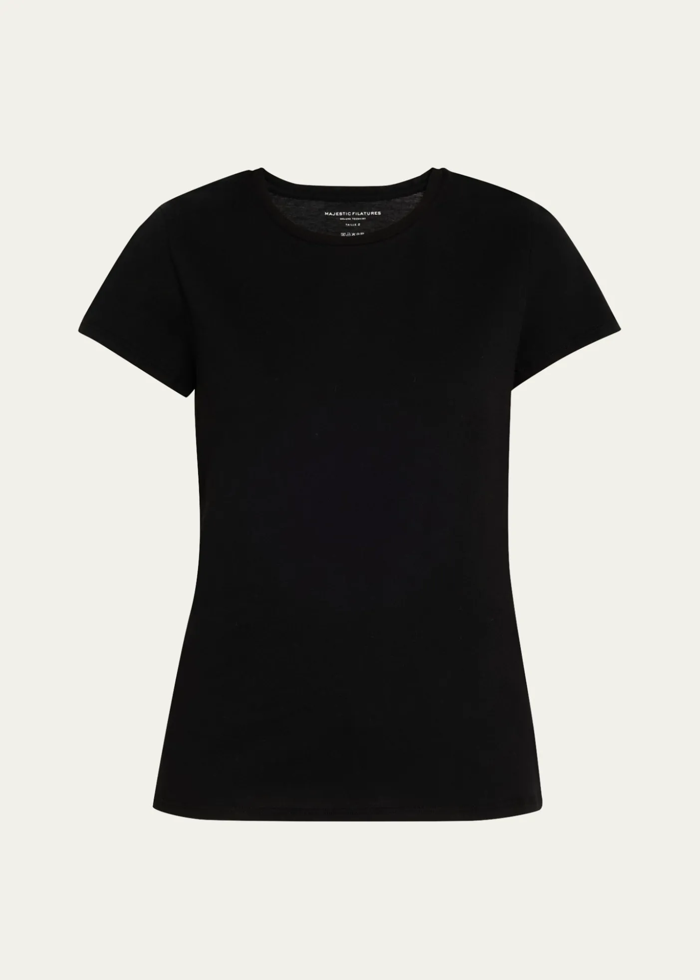 Majestic FilaturesCrewneck Organic Cotton T-Shirt