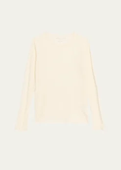 Majestic FilaturesMachine Washable Cashmere Crewneck Pullover