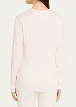 Majestic FilaturesSoft Touch Long-Sleeve Crewneck T-Shirt