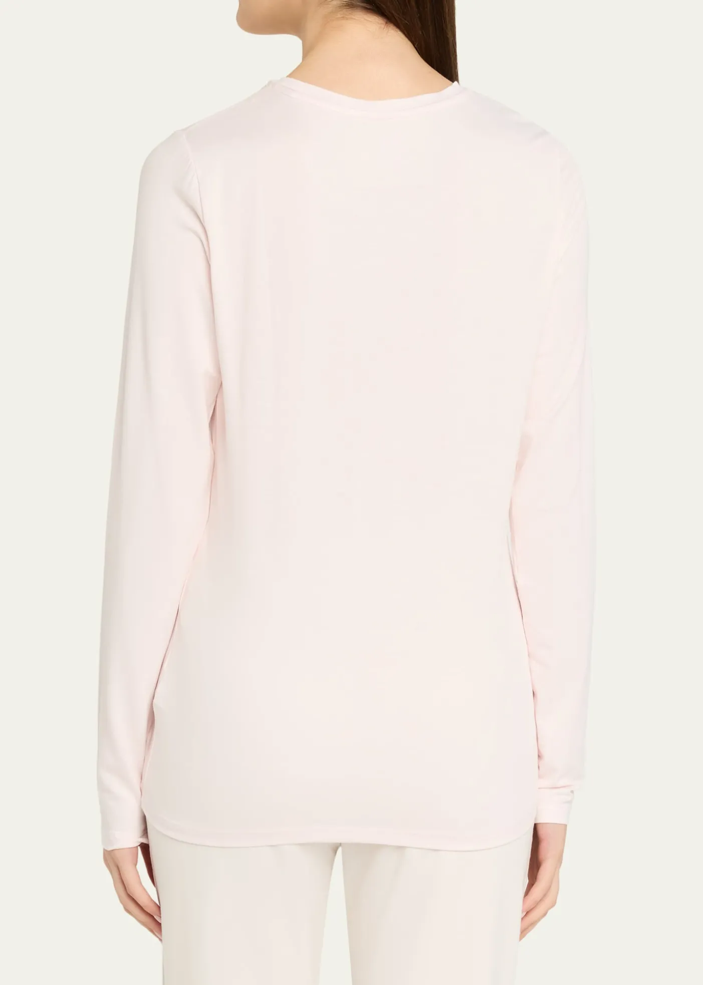 Majestic FilaturesSoft Touch Long-Sleeve Crewneck T-Shirt