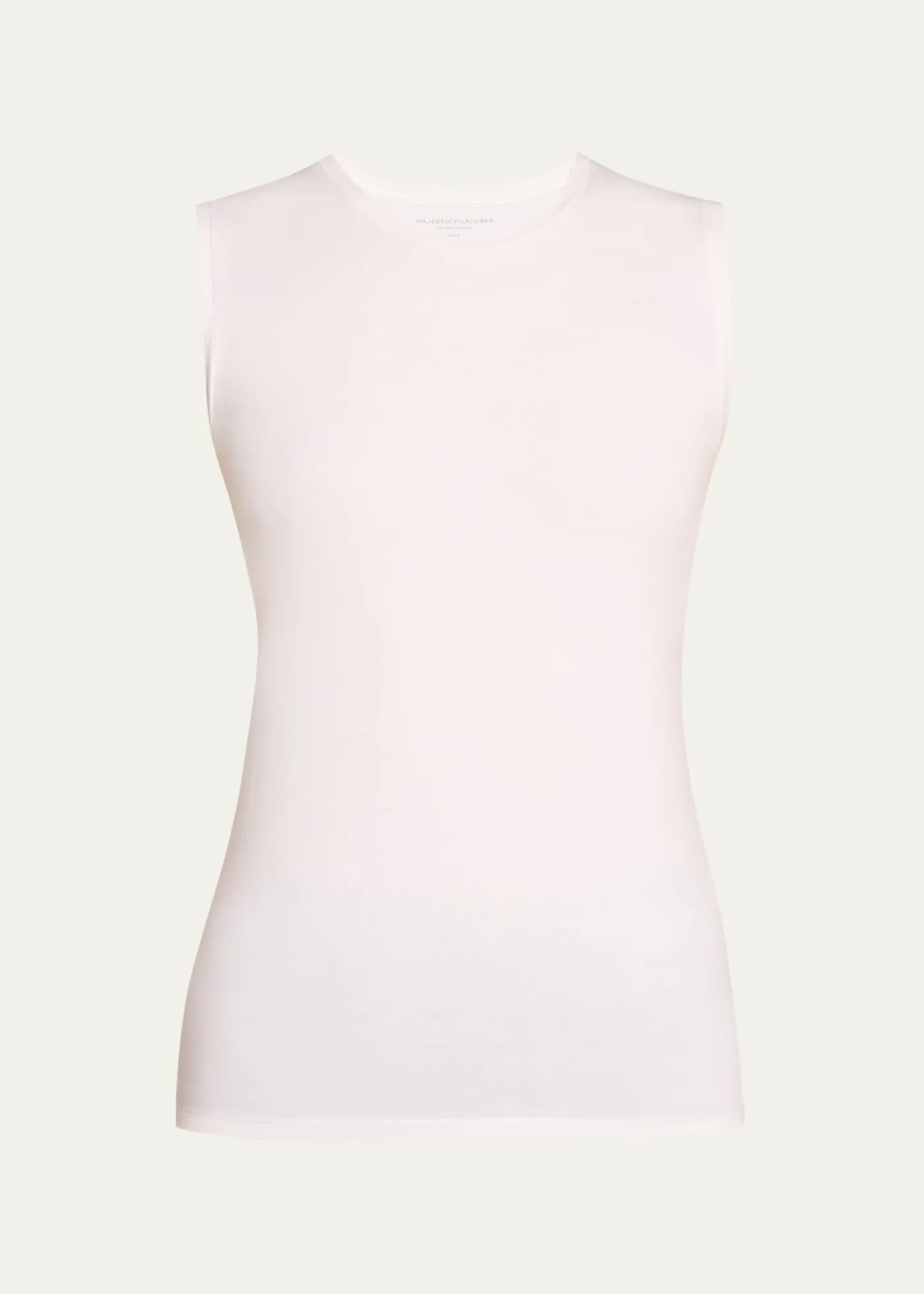 Majestic FilaturesSoft Touch Sleeveless Crew