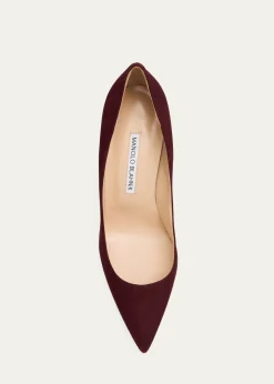 Manolo BlahnikBB Classic Suede Stiletto Pumps