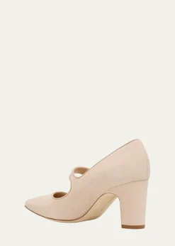 Manolo BlahnikCampariba Kid Suede Pumps