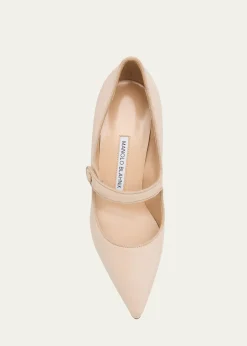 Manolo BlahnikCampariba Kid Suede Pumps
