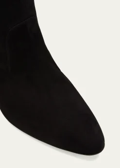 Manolo BlahnikPamfilo 90mm Suede Knee Boots