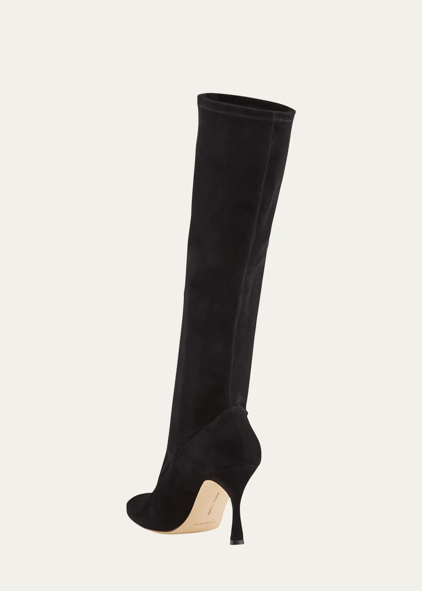 Manolo BlahnikPamfilo 90mm Suede Knee Boots