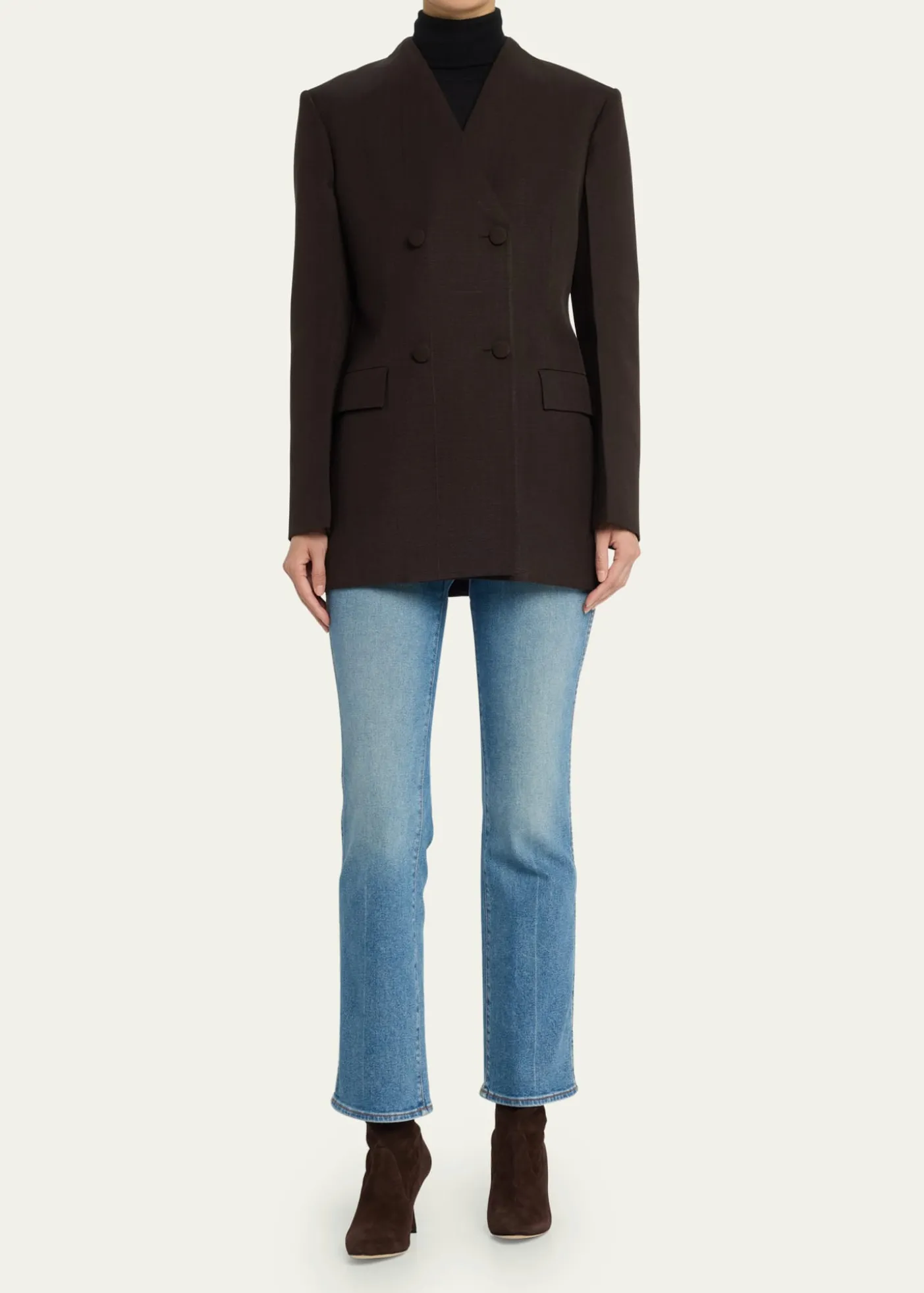 Manolo BlahnikPamfilo Suede Stiletto Tall Boots