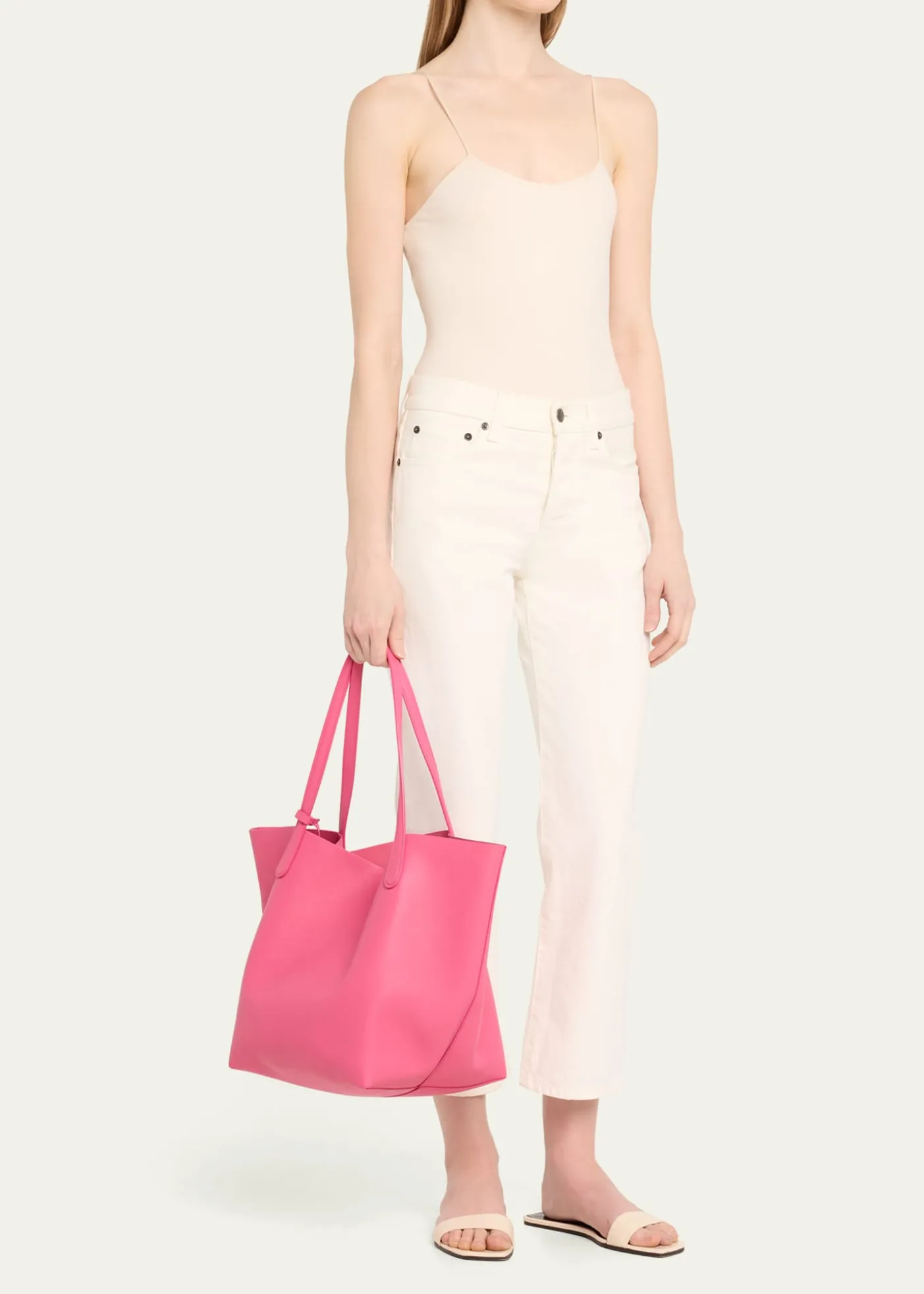 Mansur GavrielEveryday Soft Leather Tote Bag