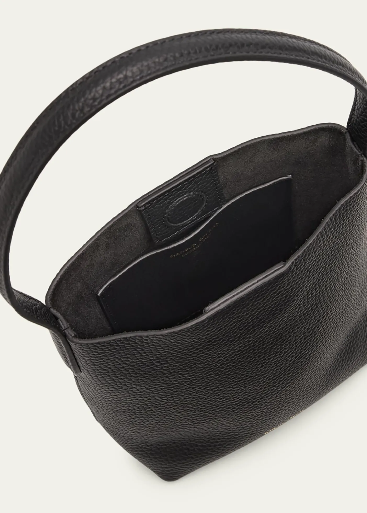 Mansur GavrielMini Everyday Cabas Leather Top-Handle Bag