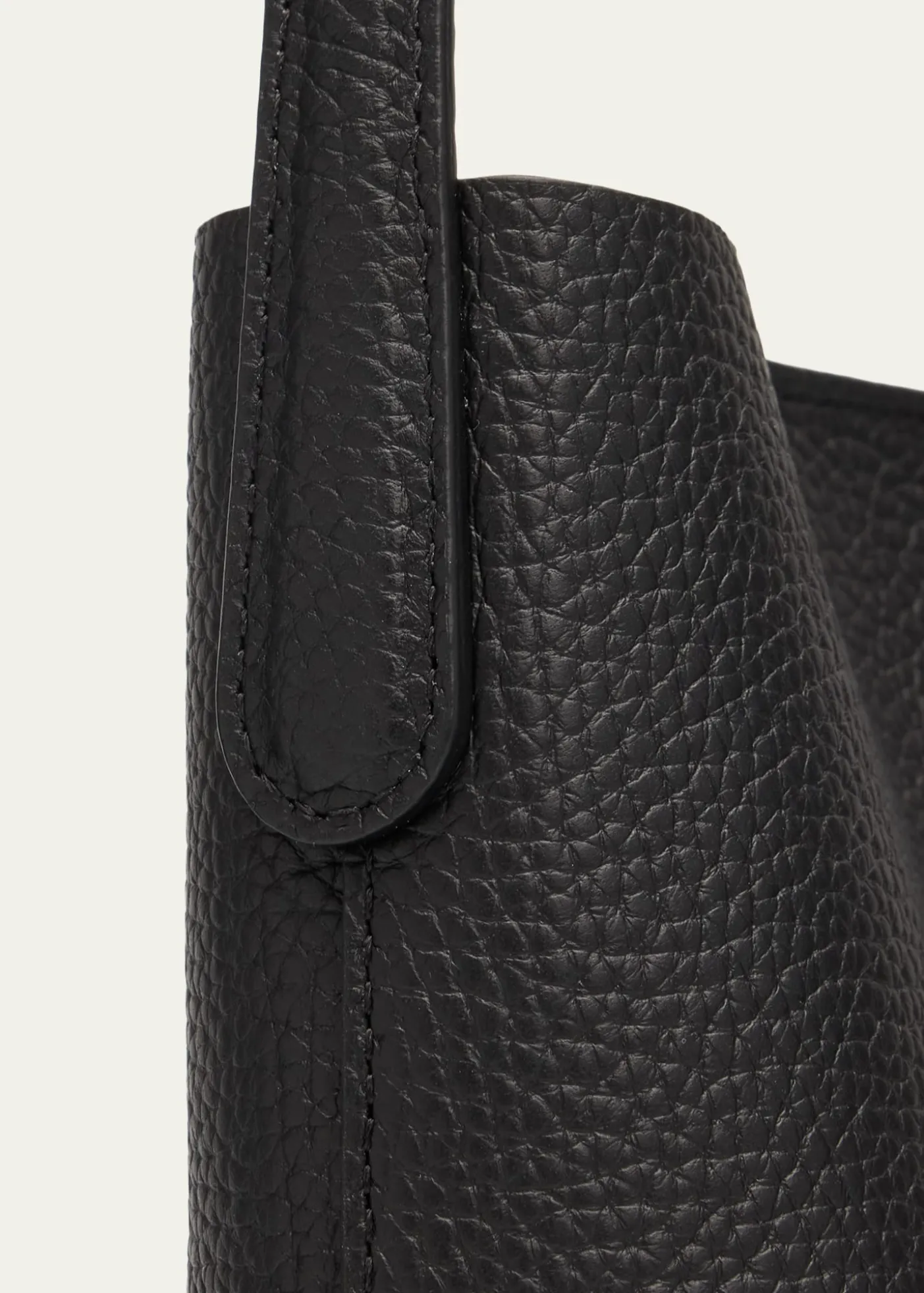 Mansur GavrielMini Everyday Cabas Leather Top-Handle Bag