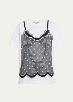 Marc JacobsTrompe L'Oeil Cami T-Shirt