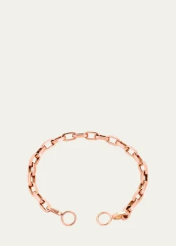 Marla AaronHandmade Biker Chain Bracelet in 14K Rose Gold, 6