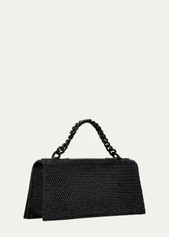 McQueenJewelled Top-Handle Bag
