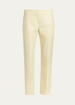 McQueenLow-Rise Cigarette Trousers
