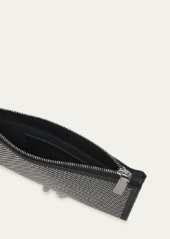 McQueenPunk Studded Flat Pouch Bag