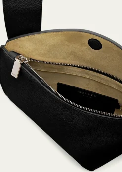 McQueenSling Leather Crossbody Bag