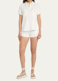 Melissa OdabashHarley Drawstring Shorts