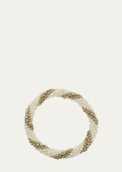 Meredith FrederickAudrey 14k Gold and Pearl Bracelet