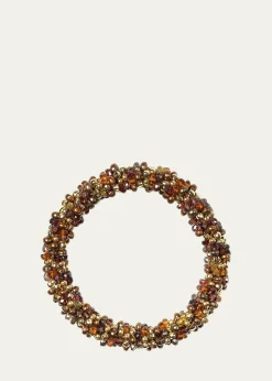 Meredith Frederick14K Yellow Gold Garnet and Sapphire Ena Bracelet