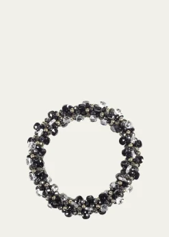 Meredith FrederickZircon, Spinel, Pyrite and Hematite Bracelet in 14K Gold